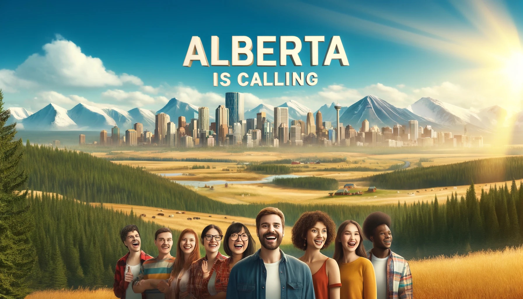 Alberta is calling move to Alberta. Earn more and live better.