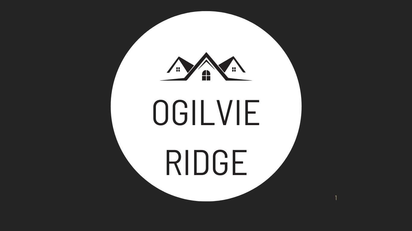 Executive homes in Ogilvie Ridge