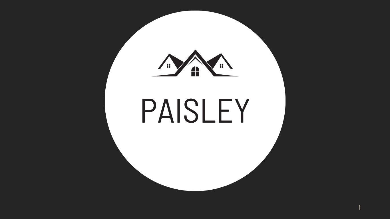 Paisley New homes
