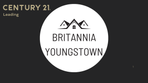 Britannia Youngstown real estate home selling