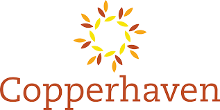 Copperhaven community logo for a modern new-construction neighbourhood in Spruce Grove, Alberta