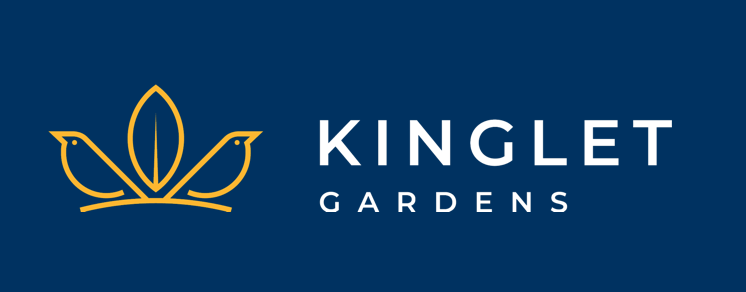 Kinglet Gardens community logo in Northwest Edmonton
