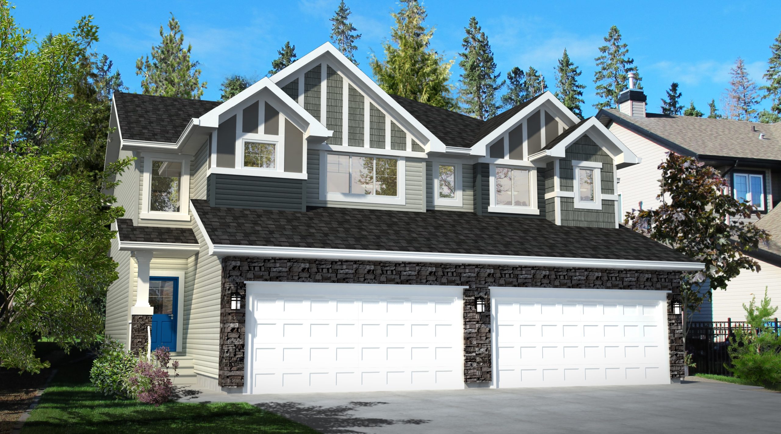 Dallas Duplex by Rohit Homes – Edmonton Alberta