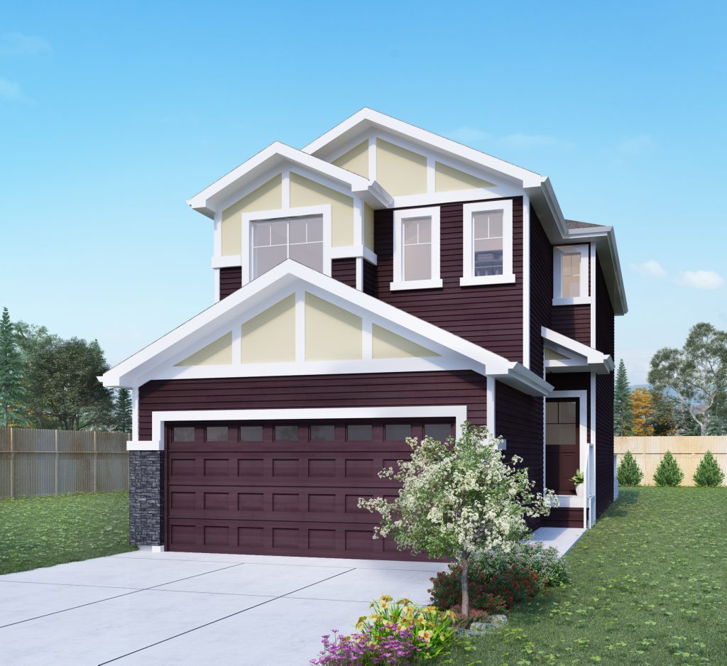 Grayson model single family home by Rohit Homes in Edmonton Alberta