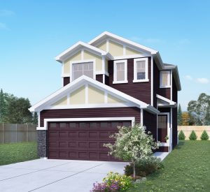 Grayson model single family home by Rohit Homes in Edmonton Alberta