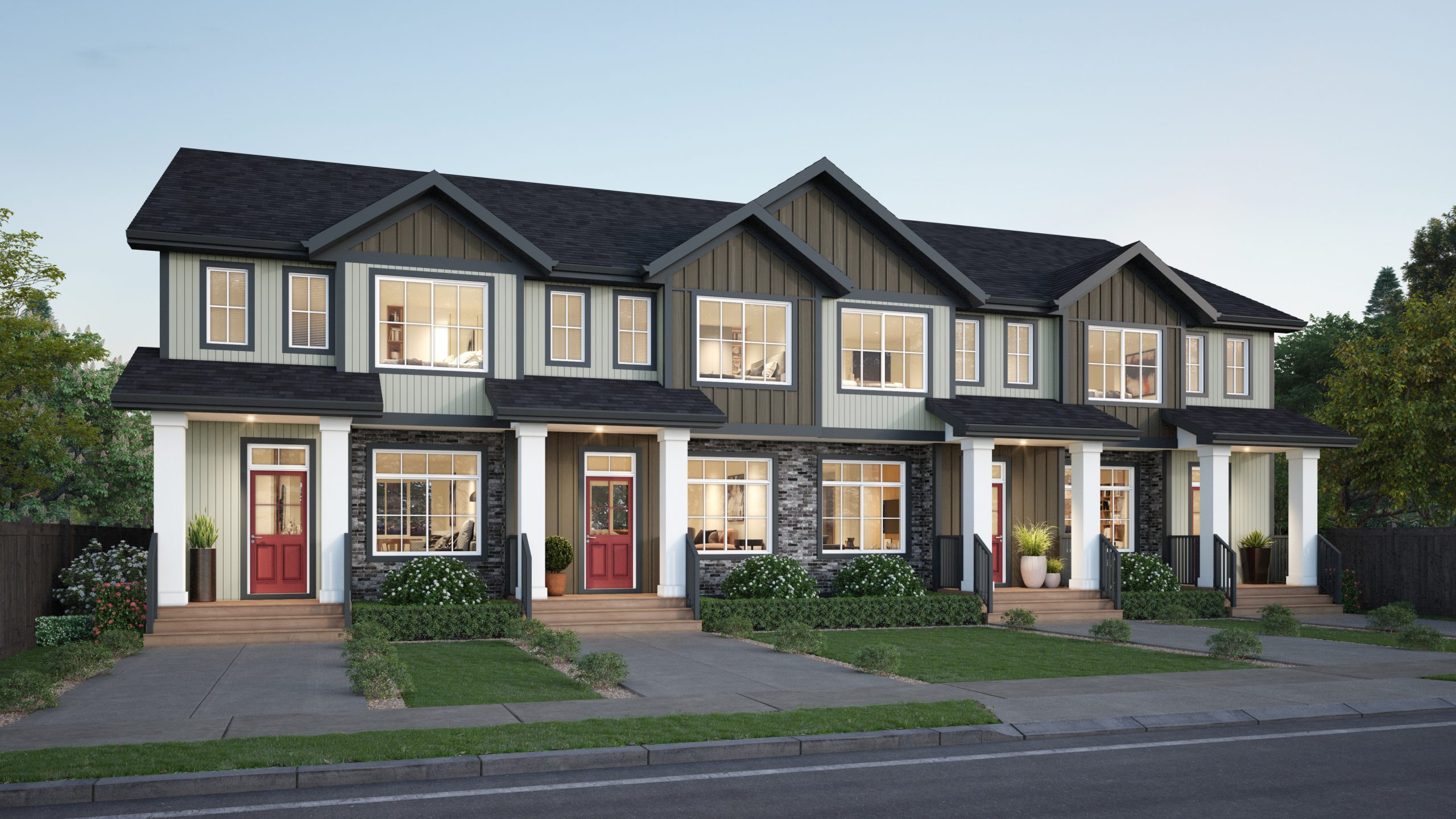 Maison townhome by Rohit Homes in Edmonton Alberta