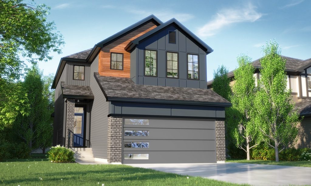 Willow single family home by Rohit Homes in Edmonton Alberta