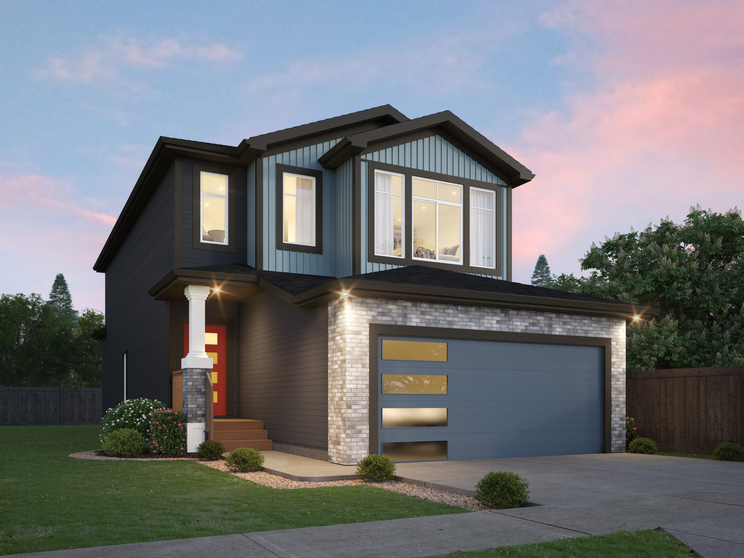 Sicily model by Rohit Homes in Edmonton Alberta