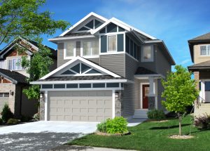 Sydney single family home by Rohit Homes in Edmonton Alberta
