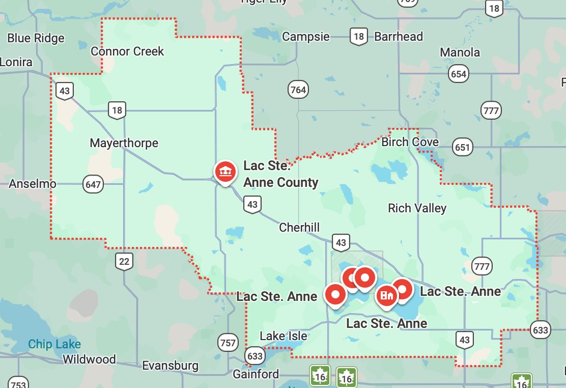 Rural Lac Ste Anne county acreage real estate market January 2026